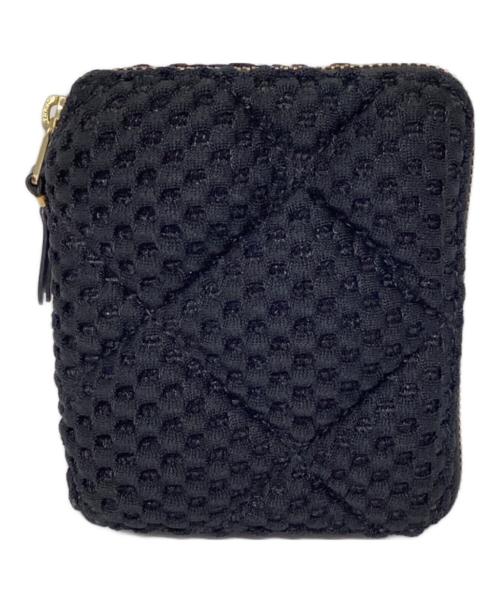 COMME des GARCONS（コムデギャルソン）COMME des GARCONS (コムデギャルソン) ファットトータス二つ折り財 ブラックの古着・服飾アイテム