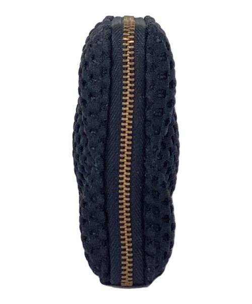 COMME des GARCONS（コムデギャルソン）COMME des GARCONS (コムデギャルソン) ファットトータス二つ折り財 ブラックの古着・服飾アイテム