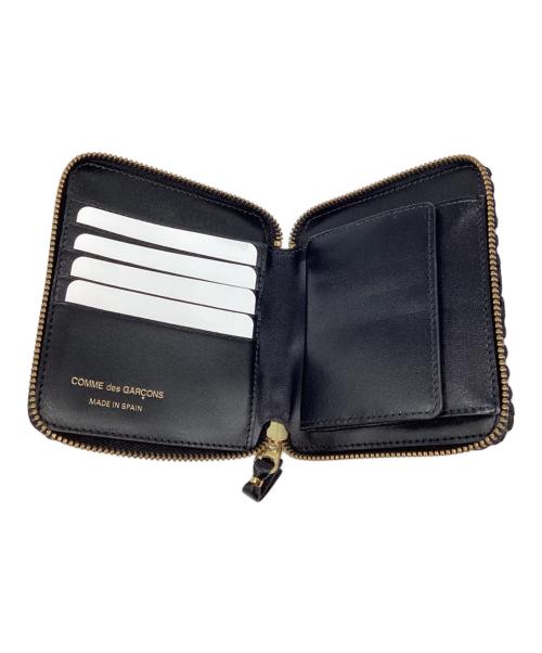 COMME des GARCONS（コムデギャルソン）COMME des GARCONS (コムデギャルソン) ファットトータス二つ折り財 ブラックの古着・服飾アイテム
