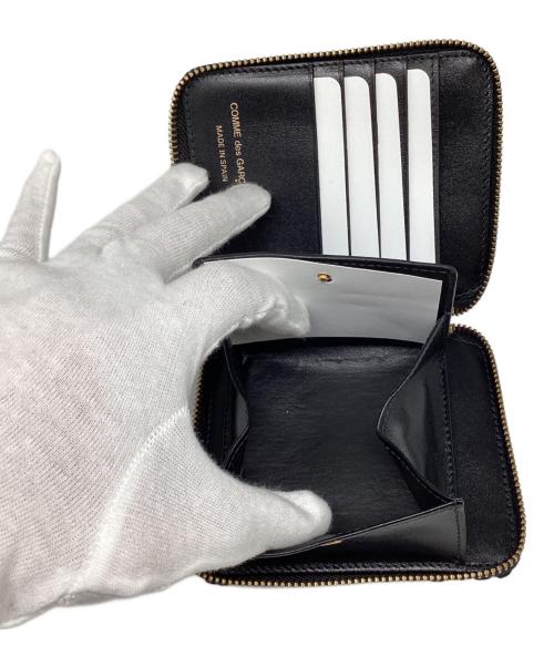 COMME des GARCONS（コムデギャルソン）COMME des GARCONS (コムデギャルソン) ファットトータス二つ折り財 ブラックの古着・服飾アイテム