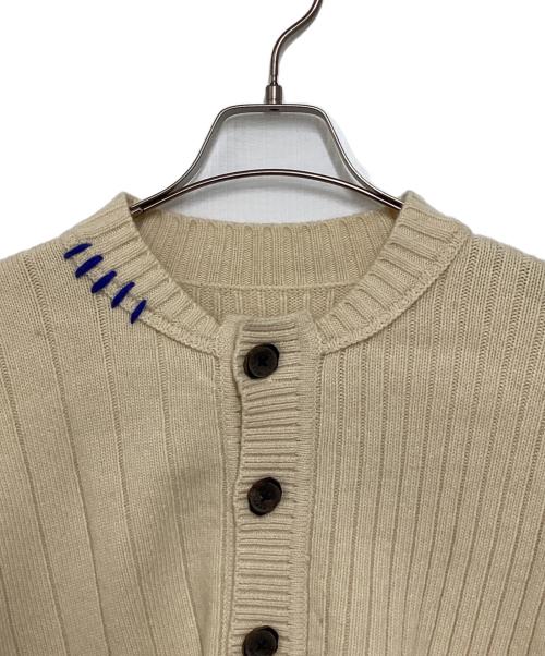 ADER error（アーダーエラー）ADER error (アーダーエラー) Slem cropped oversize unisex cardigan ベージュ サイズ:A1の古着・服飾アイテム