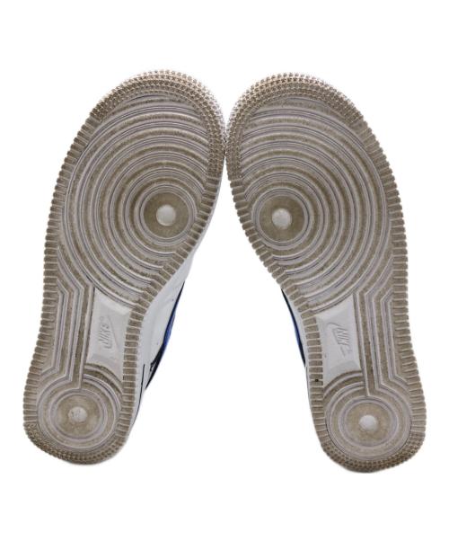 NIKE（ナイキ）NIKE (ナイキ) AIR FORCE 1 '07 ホワイト×ブルー×ブラック サイズ:US7の古着・服飾アイテム