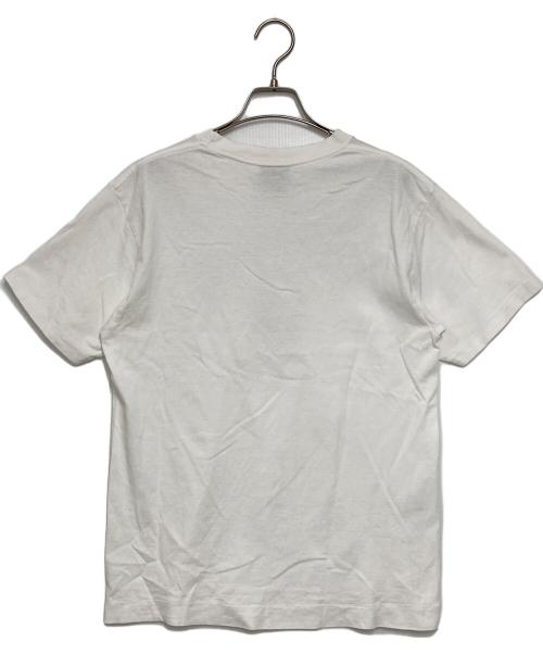 A BATHING APE（ア ベイシング エイプ）A BATHING APE (ア ベイシング エイプ) カモ柄ロゴプリントTシャツ ホワイト サイズ:Mの古着・服飾アイテム