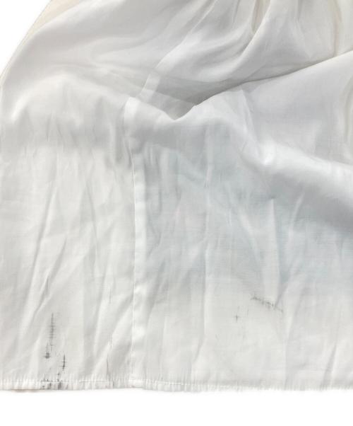 Loungedress（ラウンジドレス）Loungedress (ラウンジドレス) ドレスサテンティアードキャミワンピース ホワイト サイズ:Lの古着・服飾アイテム