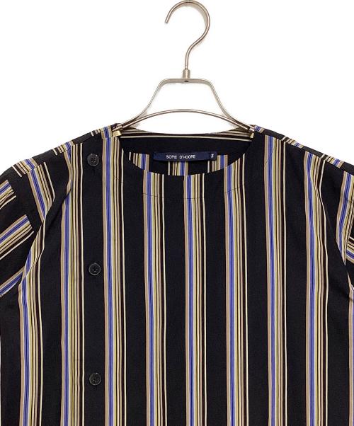 SOFIE D'HOORE（ソフィードール）SOFIE D'HOORE (ソフィードール) BUTTON COAT ブラック サイズ:36の古着・服飾アイテム