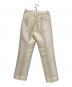 TOMORROWLAND .B (トゥモローランド ビー) ウォッシャブルウール タックパンツ アイボリー サイズ:36：7000円