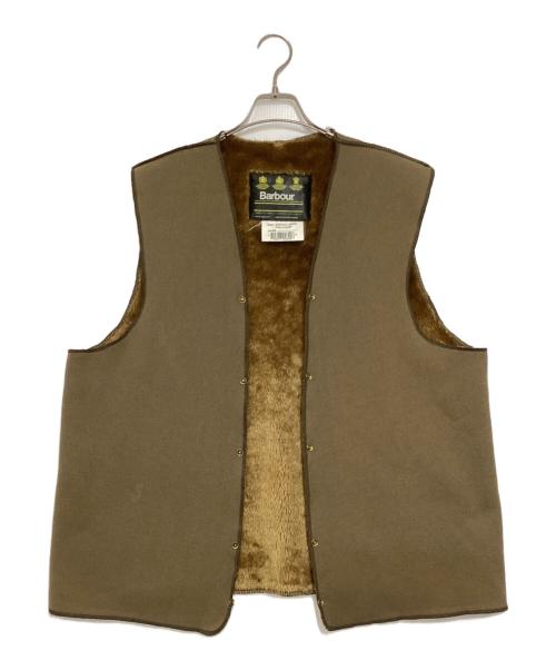 Barbour（バブアー）Barbour (バブアー) ファーライナーベスト ブラウン サイズ:c44の古着・服飾アイテム
