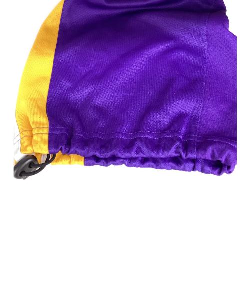 adidas（アディダス）adidas (アディダス) NBA (エヌビーエー) トラックパンツ パープル×イエロー サイズ:Mの古着・服飾アイテム