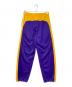 adidas (アディダス) NBA (エヌビーエー) トラックパンツ パープル×イエロー サイズ:M：6000円