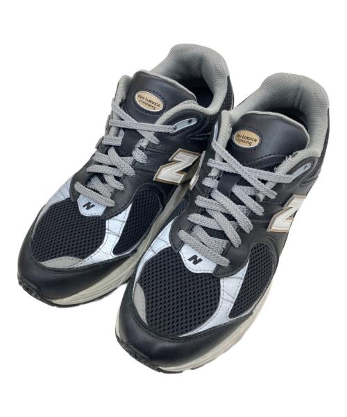 NEW BALANCE（ニューバランス）NEW BALANCE (ニューバランス) ローカットスニーカー ブラック×シルバー サイズ:27㎝の古着・服飾アイテム