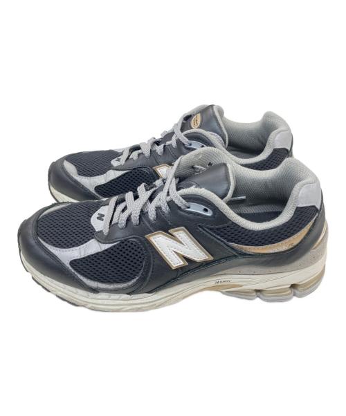 NEW BALANCE（ニューバランス）NEW BALANCE (ニューバランス) ローカットスニーカー ブラック×シルバー サイズ:27㎝の古着・服飾アイテム
