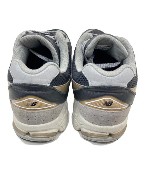 NEW BALANCE（ニューバランス）NEW BALANCE (ニューバランス) ローカットスニーカー ブラック×シルバー サイズ:27㎝の古着・服飾アイテム
