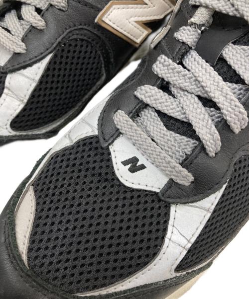 NEW BALANCE（ニューバランス）NEW BALANCE (ニューバランス) ローカットスニーカー ブラック×シルバー サイズ:27㎝の古着・服飾アイテム