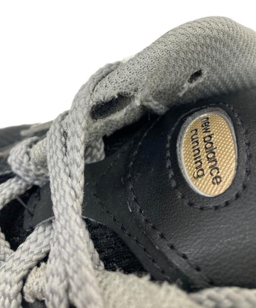 NEW BALANCE（ニューバランス）NEW BALANCE (ニューバランス) ローカットスニーカー ブラック×シルバー サイズ:27㎝の古着・服飾アイテム