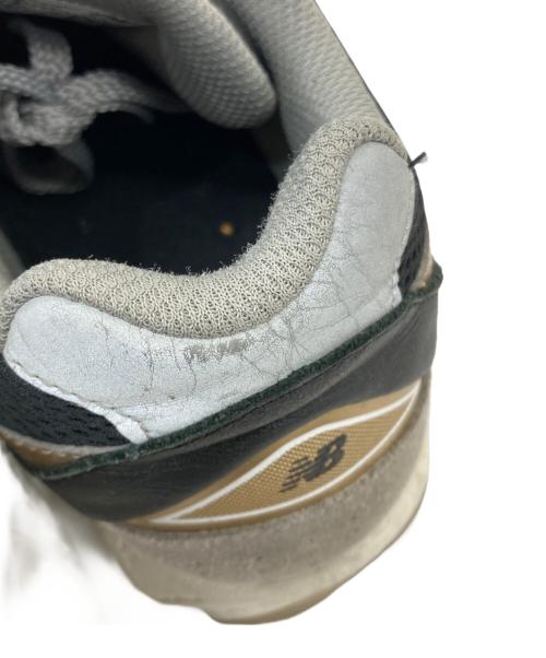 NEW BALANCE（ニューバランス）NEW BALANCE (ニューバランス) ローカットスニーカー ブラック×シルバー サイズ:27㎝の古着・服飾アイテム