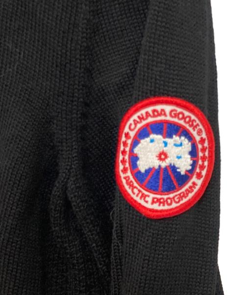 CANADA GOOSE（カナダグース）CANADA GOOSE (カナダグース) ハーフジップニット ブラック サイズ:XSの古着・服飾アイテム
