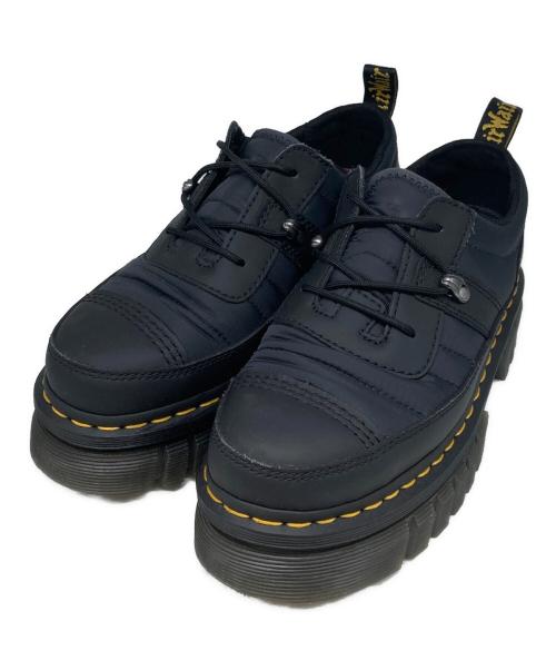 Dr.Martens（ドクターマーチン）Dr.Martens (ドクターマーチン) audrick qltd 3ホールシューズ ブラック サイズ:38の古着・服飾アイテム