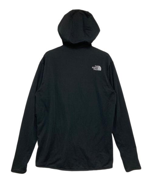THE NORTH FACE（ザ ノース フェイス）THE NORTH FACE (ザ ノース フェイス) POWERDRY GRID FULLZIP HOODIE ブラック サイズ:XLの古着・服飾アイテム
