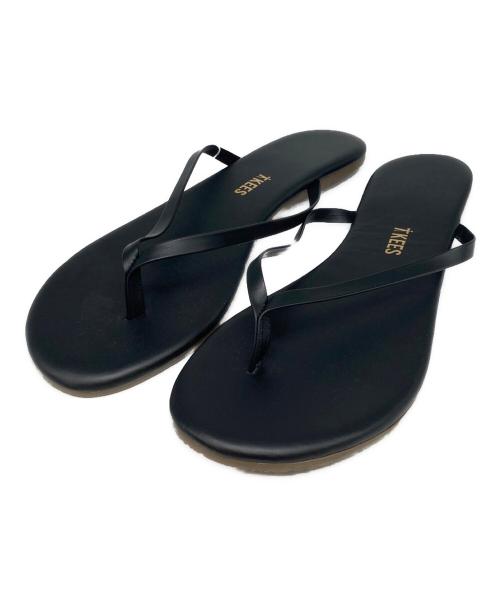 UNITED ARROWS（ユナイテッドアローズ）UNITED ARROWS (ユナイテッドアローズ) TKEES (ティキーズ) サンダル ブラック サイズ:8の古着・服飾アイテム