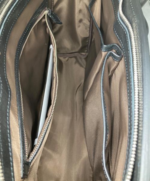 万双（マンソウ）万双 (マンソウ) 双鞣和地トートブリーフ ブラックの古着・服飾アイテム