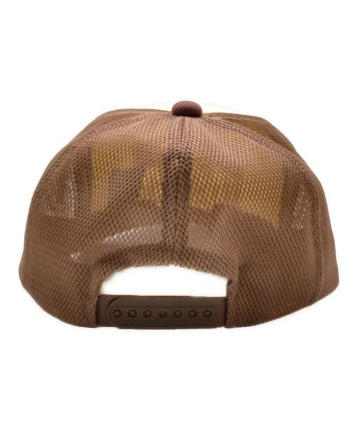 Hysteric Glamour（ヒステリックグラマー）Hysteric Glamour (ヒステリックグラマー) GUITAR GIRL メッシュキャップ ブラウンの古着・服飾アイテム