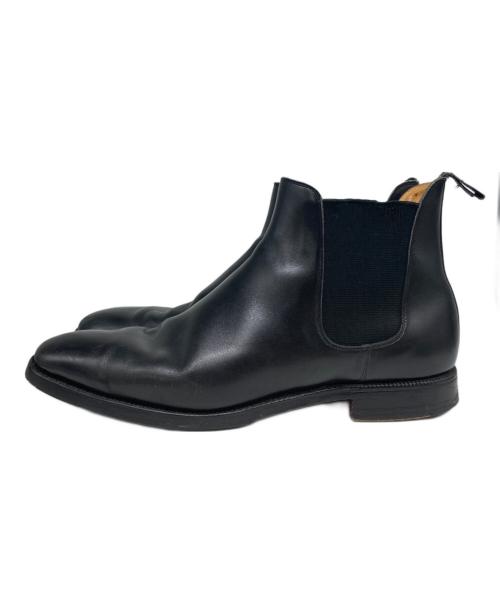 Crockett & Jones（クロケット＆ジョーンズ）Crockett & Jones (クロケット＆ジョーンズ) CHELSEA BOOT ブラック サイズ:８1/2　Eの古着・服飾アイテム