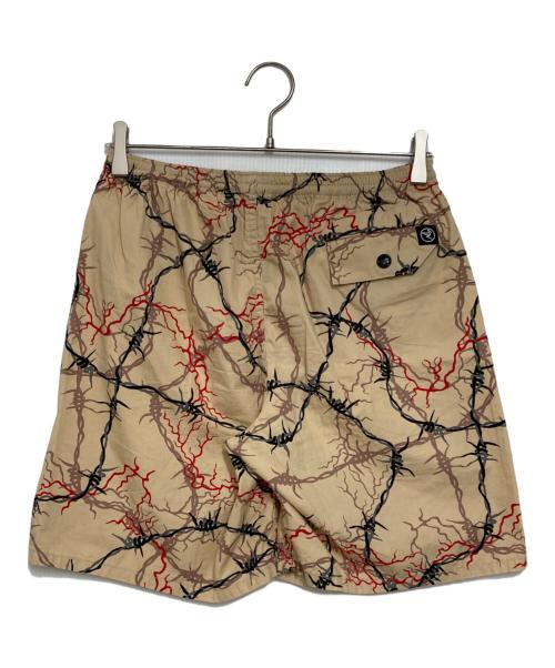 MASSES（マシス）MASSES (マシス) 鉄線柄ショートパンツ ベージュ サイズ:Sの古着・服飾アイテム