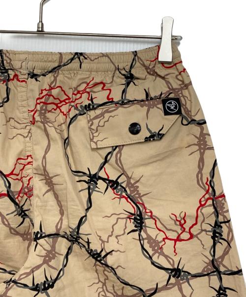 MASSES（マシス）MASSES (マシス) 鉄線柄ショートパンツ ベージュ サイズ:Sの古着・服飾アイテム