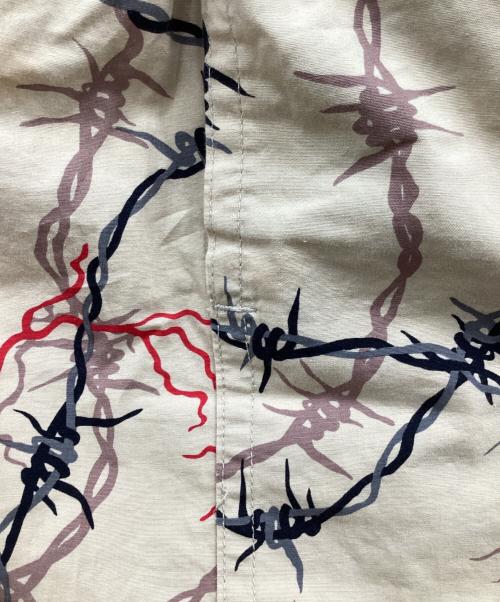 MASSES（マシス）MASSES (マシス) 鉄線柄ショートパンツ ベージュ サイズ:Sの古着・服飾アイテム