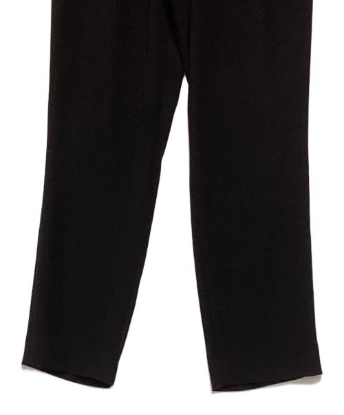 YOKO CHAN（ヨーコチャン）YOKO CHAN (ヨーコチャン) ハイウエストギャザーパンツ ブラック サイズ:38の古着・服飾アイテム