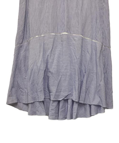 ne quittez pas（ヌキテパ）ne quittez pas (ヌキテパ) ストライプワンピース ネイビー サイズ:表記無の古着・服飾アイテム