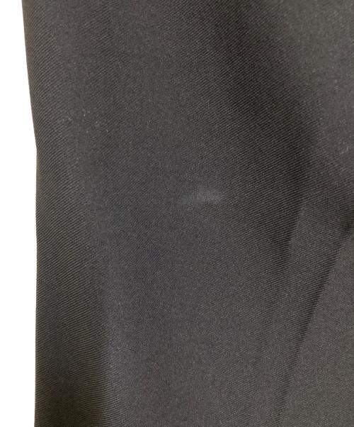 LE PHIL（ル フィル）LE PHIL (ル フィル) 2WAYツイルフロントスリットパンツ ブラックの古着・服飾アイテム