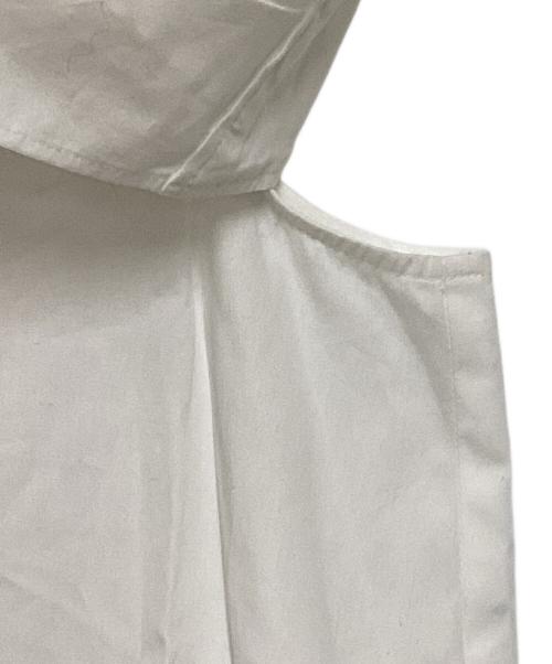 cygne（シーニュ）cygne (シーニュ) ボリュームショルダーブラウス ホワイトの古着・服飾アイテム