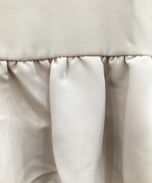 YOKO CHAN（ヨーコチャン）YOKO CHAN (ヨーコチャン) ハーフスリーブ ヘムギャザーブラウス ピンク サイズ:40の古着・服飾アイテム