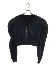 cygne（シーニュ）の古着「ハートカーディガン」｜ブラック