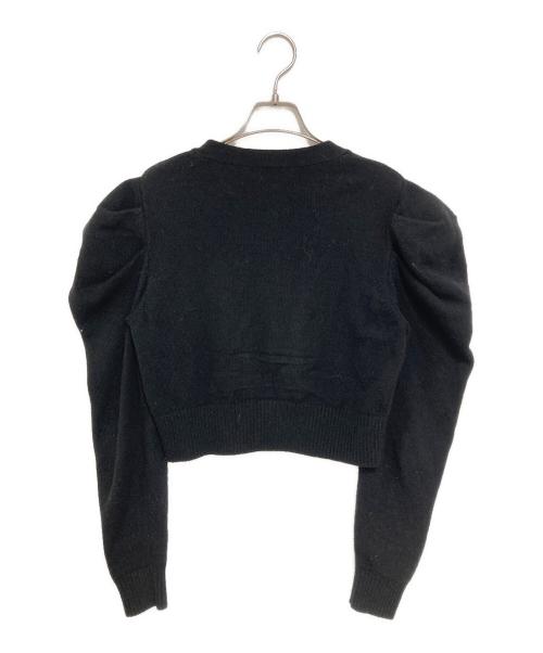 cygne（シーニュ）cygne (シーニュ) ハートカーディガン ブラック サイズ:Freeの古着・服飾アイテム