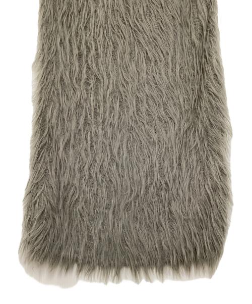 NAVE（ネイブ）NAVE (ネイブ) メルティーシャギーニット スカート グレー サイズ:1 未使用品の古着・服飾アイテム