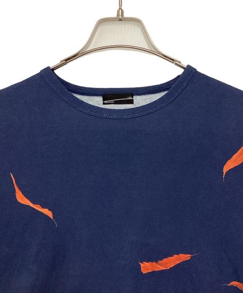 LAD MUSICIAN（ラッドミュージシャン）LAD MUSICIAN (ラッドミュージシャン) インクジェットリーフティーシャツ ネイビー サイズ:Freeの古着・服飾アイテム