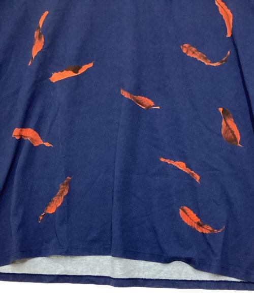 LAD MUSICIAN（ラッドミュージシャン）LAD MUSICIAN (ラッドミュージシャン) インクジェットリーフティーシャツ ネイビー サイズ:Freeの古着・服飾アイテム