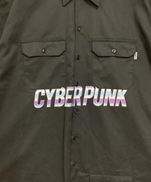 myne（マイン）myne (マイン) CYBER PUNK WORK SHIRT ブラック サイズ:Mの古着・服飾アイテム