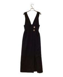 Snidel（スナイデル）の古着「Iラインジャンスカ」｜ブラック