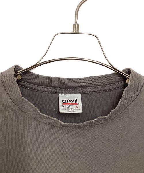 anvil（アンヴィル）anvil (アンヴィル) バンドTシャツ グレー サイズ:Lの古着・服飾アイテム