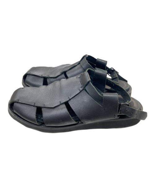 semoh（セモー）semoh (セモー) グルカサンダル ブラック サイズ:3の古着・服飾アイテム