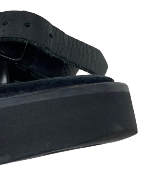 semoh（セモー）semoh (セモー) グルカサンダル ブラック サイズ:3の古着・服飾アイテム