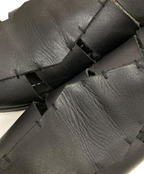 semoh（セモー）semoh (セモー) グルカサンダル ブラック サイズ:3の古着・服飾アイテム