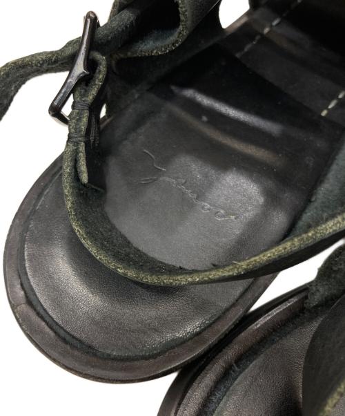 semoh（セモー）semoh (セモー) グルカサンダル ブラック サイズ:3の古着・服飾アイテム