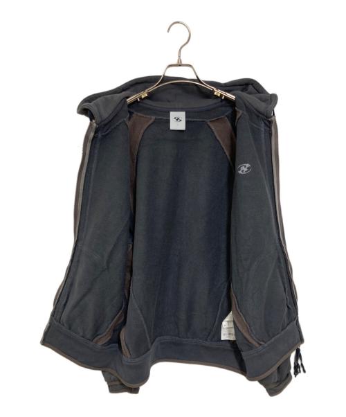 san san gear（サンサンギア）san san gear (サンサンギア) OBLIQUE HOODIE ZIP-UP グレー サイズ:1の古着・服飾アイテム