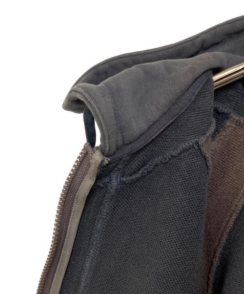 san san gear（サンサンギア）san san gear (サンサンギア) OBLIQUE HOODIE ZIP-UP グレー サイズ:1の古着・服飾アイテム