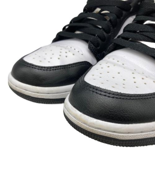 NIKE（ナイキ）NIKE (ナイキ) WMNS AIR JORDAN 1 LOW ホワイト×ブラック サイズ:US9の古着・服飾アイテム