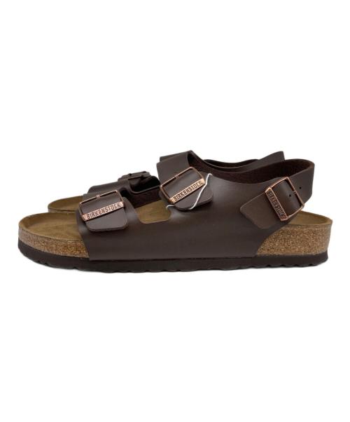 BIRKENSTOCK（ビルケンシュトック）BIRKENSTOCK (ビルケンシュトック) Milano BS サンダル ブラウン サイズ:42の古着・服飾アイテム